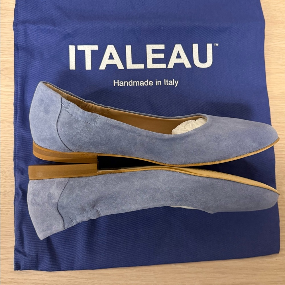 Italeau Mara Celeste Flexcam Ballet Flat, NWT, Size 36.5 (6) - Picture 3 of 8